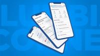 Mockups of the Columbia Connect app displayed on 3 devices